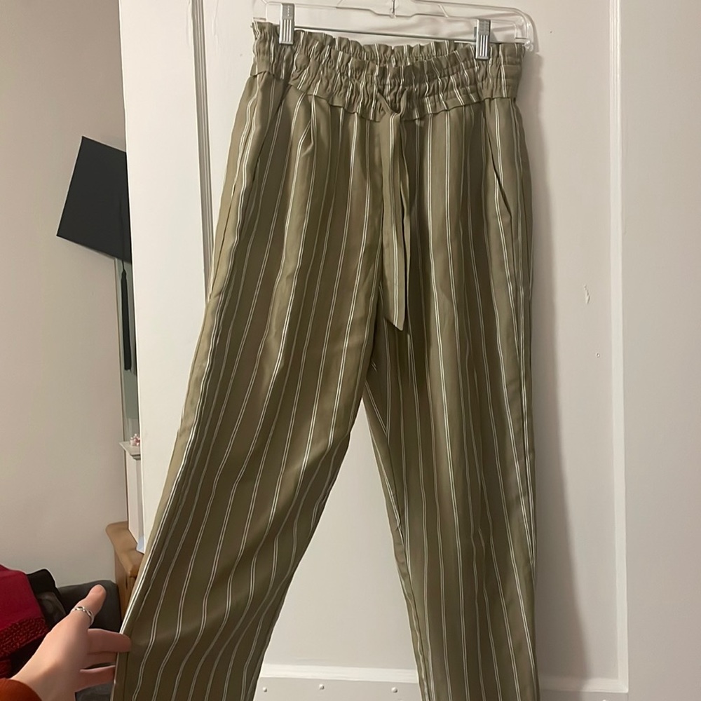 Zara striped soft pant